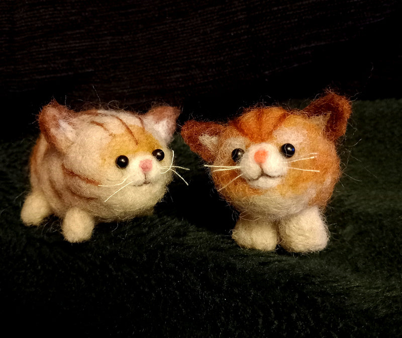 Needle Felting Workshop with Jenni Kilgallon: 18th Sep 5pm - 3D Cats!