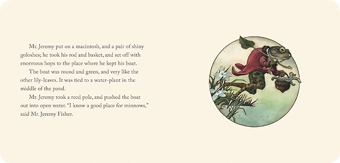 Beatrix Potter: The Classic Tale of Mr Jeremy Fisher, illustrated by Charles Santore