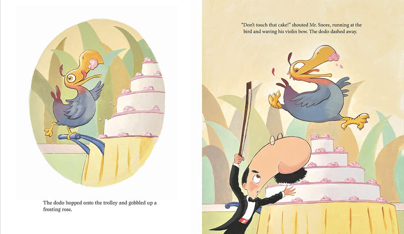 Wade Bradford: There's a Dodo on the Wedding Cake, illustrated by Kevin Hawkes