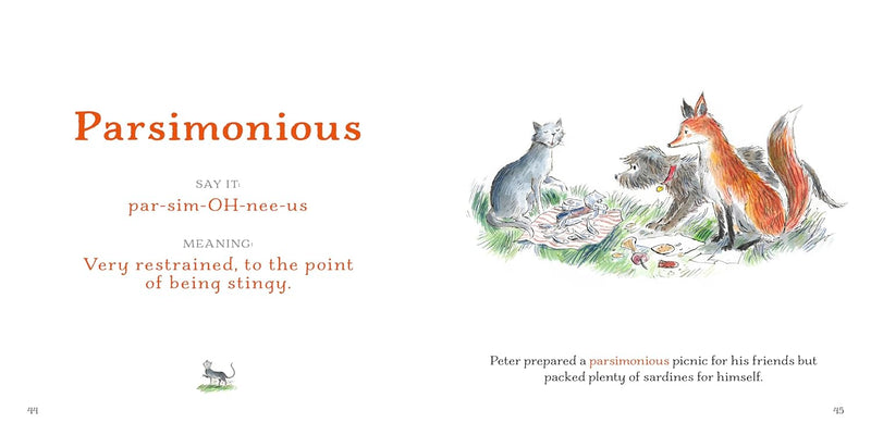 Zeb Soanes: Peter the Cat's Little Book of Big Words, illustrated by James Mayhew