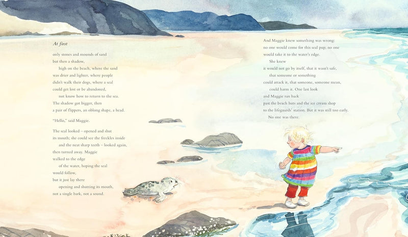 Mara Bergman: The Seal on the Beach, illustrated by Brita Granström