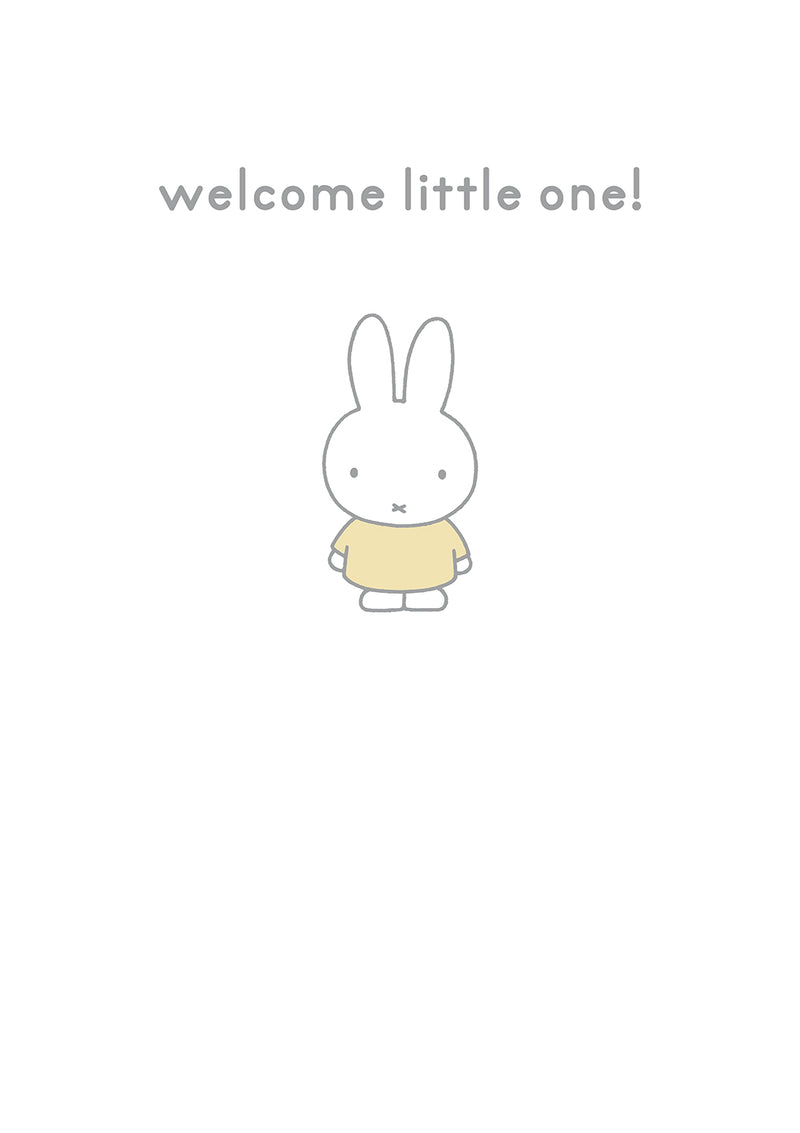 Greeting Card: Miffy - Welcome Little One!