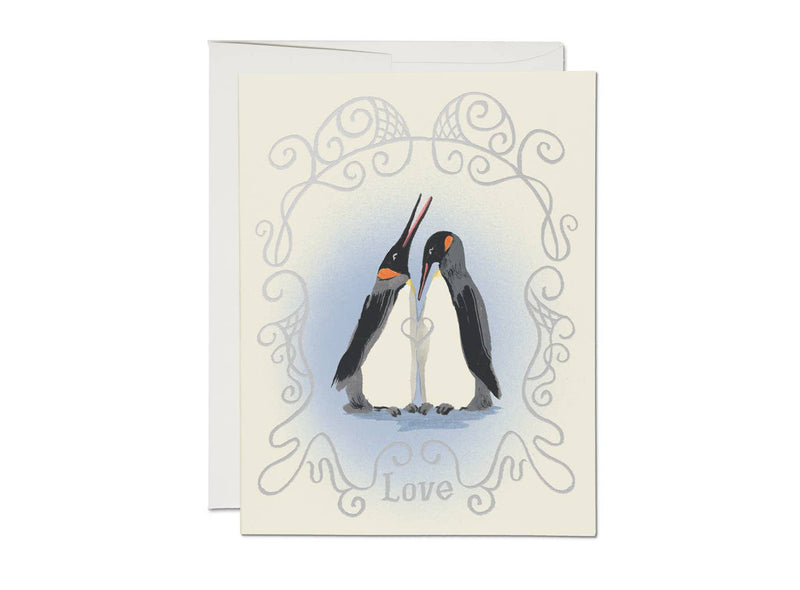 Greeting Card: Danielle Kroll - Penguin Love