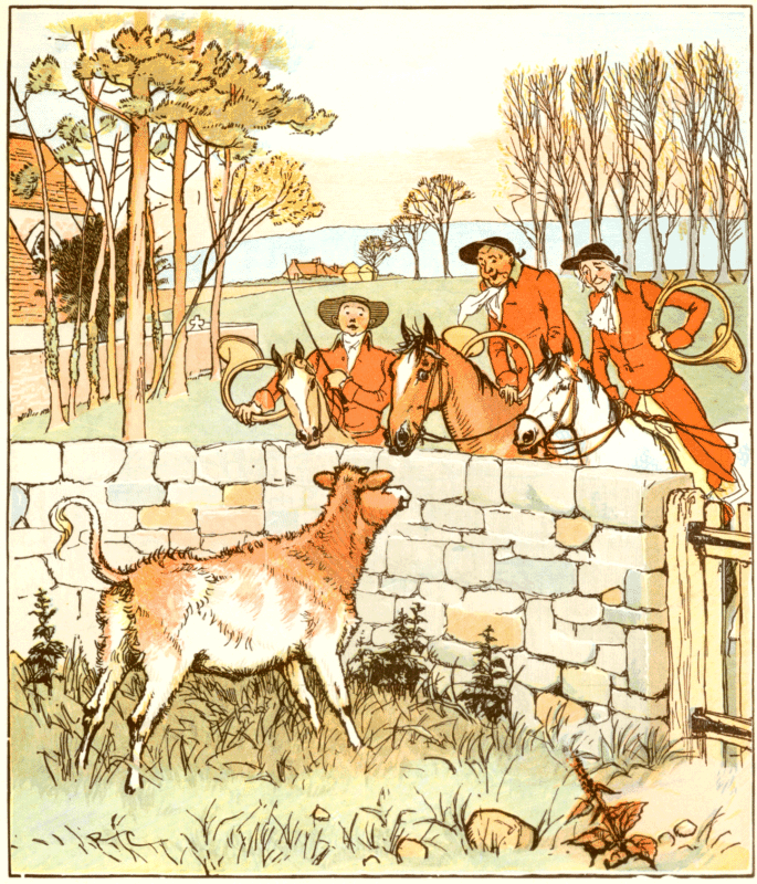 Randolph Caldecott: The Three Jovial Huntsmen 3 FOR 2!