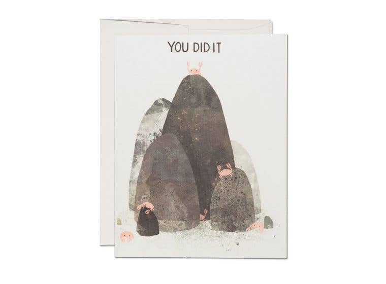 Greeting Card: Jon Klassen - You Did It Crabs