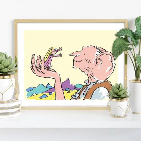 Roald Dahl Print BFG