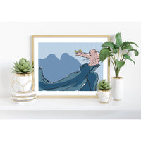 Roald Dahl Print BFG