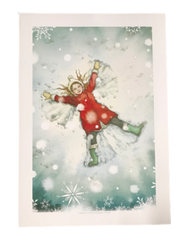 Maggie O'Farrell: Where Snow Angels Go, Illustrated by Daniella Jaglenka Terrazzini