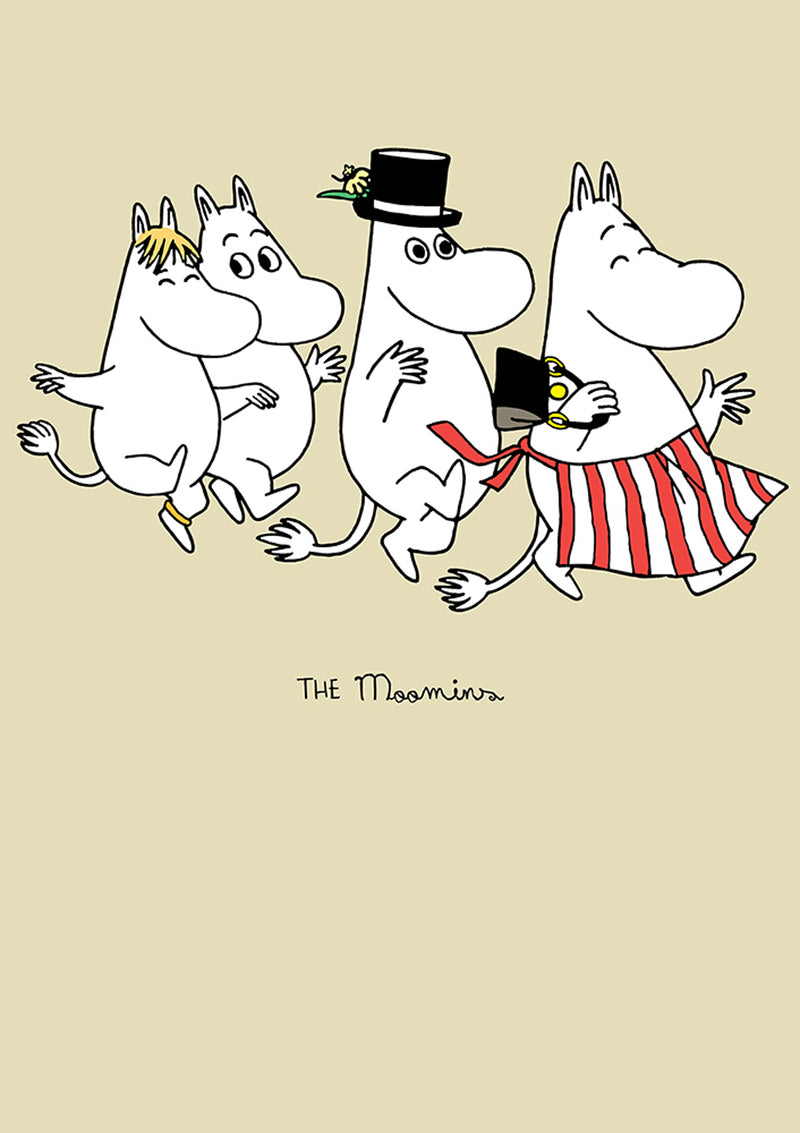 Moomin Greeting Card