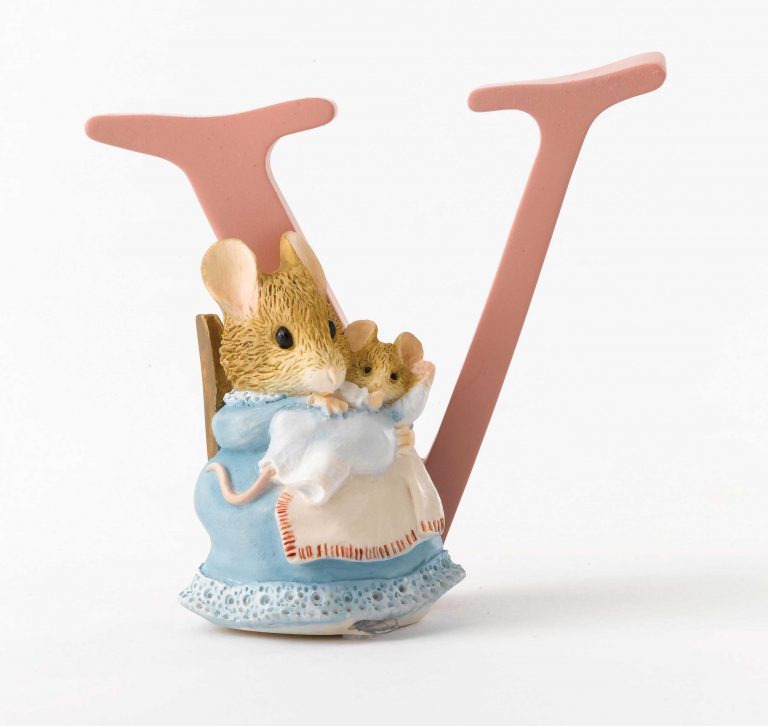 Beatrix Potter Letter Decoration: Hunca Munca - V